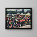Foire au Kesselbrink à Bielefeld - Hermann Stenner — framed artwork on a wall