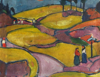 Rhythmic Landscape Eifel - Hermann Stenner — artwork view