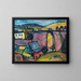 Viaduc près de Monschau - Hermann Stenner — framed artwork on a wall