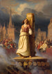 Jeanne d'Arc's death at the stake - Hermann Stilke — artwork view