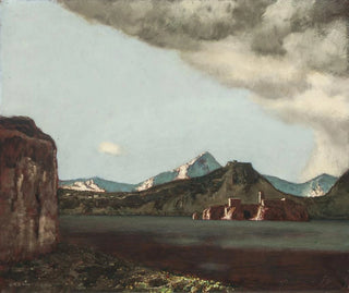 Sirocco at Lake Garda - Hermann Urban — artwork view