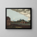 Sirocco at Lake Garda - Hermann Urban — framed artwork on a wall