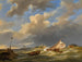 Boats at Sea - Hermanus Koekkoek — artwork view