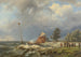 Luttant contre le vent - Hermanus Koekkoek — artwork view