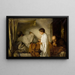 The Dying Painter - Hermine Laukota — framed artwork on a wall