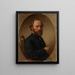 Ludwig des Coudres - Hermine von Reck — framed artwork on a wall