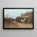 On the road - Heywood Hardy — framed artwork on a wall