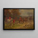 Return from the Hunt - Heywood Hardy — framed artwork on a wall