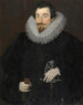Portrait of Sir John Harrington - Hieronimos Custodis — artwork view