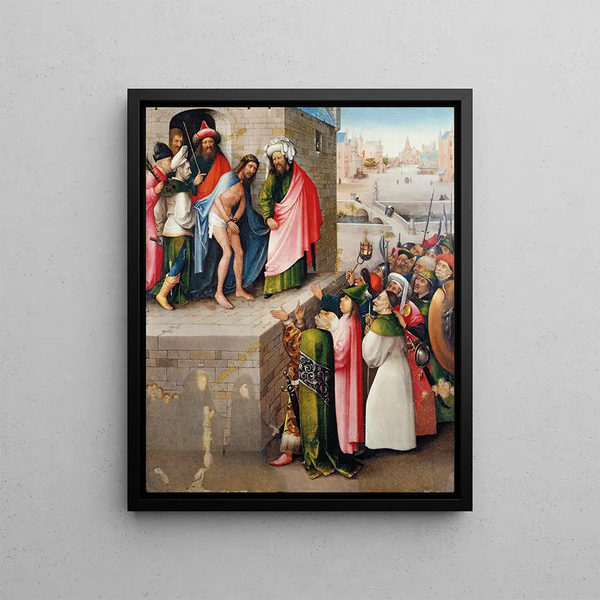 Voici l'homme - Jérôme Bosch — framed artwork on a wall