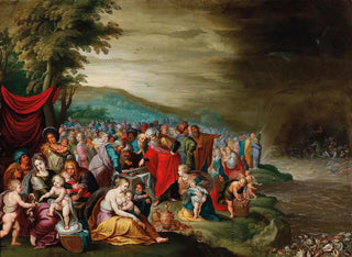Les Israélites après avoir traversé la mer Rouge - Hieronymus Francken III — artwork view