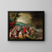 Les Israélites après avoir traversé la mer Rouge - Hieronymus Francken III — framed artwork on a wall