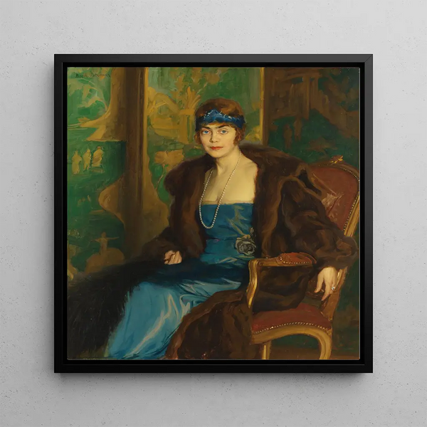 Hilda Sterman - Bernhard Sterman — framed artwork on a wall