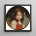 Hilde - Friedrich August von Kaulbach — framed artwork on a wall