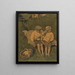 The Shepherds - Hilding Nyman — framed artwork on a wall