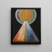 Retable n° 1 Group X - Hilma af Klint — framed artwork on a wall