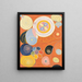 Groupe IV n° 3 Les dix plus grands jeunes - Hilma af Klint — framed artwork on a wall