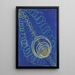 Chaos primordial n° 16 Série WUROSEN Groupe 1 - Hilma af Klint — framed artwork on a wall