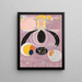 Les dix plus grands n° 6 - Hilma af Klint — framed artwork on a wall