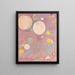 Les dix plus grands n° 8 de l'âge adulte - Hilma af Klint — framed artwork on a wall
