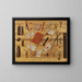 Porte-lettres trompe-l'œil - Hindric Sebastian Sommar — framed artwork on a wall