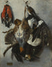 Hunting trophies painting - Hinrich Stravius — artwork view