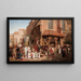 La Procession de Corpus Christi - Hipolit Lipiński — framed artwork on a wall