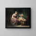 Sweet Dreams - Hippolyte Dominique Holfeld — framed artwork on a wall