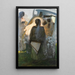 Sainte Cécile - Hippolyte Fournier — framed artwork on a wall
