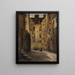 L'impasse des Bœufs - Hippolyte Guy — framed artwork on a wall