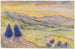 A wide valley at sunset - Hippolyte Petitjean — artwork view