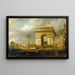 La Fête de la Fraternité le 20 avril 1848 place de l'Étoile distribution des drapeaux à la garde nationale - Hippolyte Sbron — framed artwork on a wall