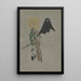 Voyage sur le Fuji - Hirafuku Hyakusui — framed artwork on a wall