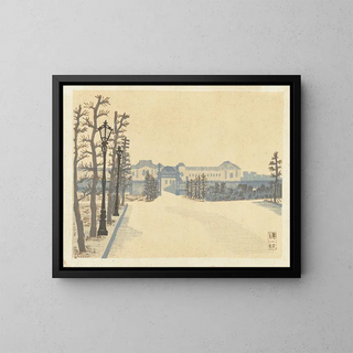 Palais d'Akasaka - Hiratsuka Unichi — framed artwork on a wall