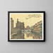Pont Sukiya - Hiratsuka Unichi — framed artwork on a wall