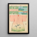 Moyo bijutsu benran Pl06 - Hironobu Asai — framed artwork on a wall