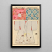 Moyo bijutsu benran Pl08 - Hironobu Asai — framed artwork on a wall
