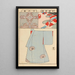 Moyo bijutsu benran Pl11 - Hironobu Asai — framed artwork on a wall