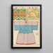 Moyo bijutsu benran Pl16 - Hironobu Asai — framed artwork on a wall