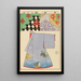 Moyo bijutsu benran Pl22 - Hironobu Asai — framed artwork on a wall