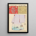 Moyo bijutsu benran Pl24 - Hironobu Asai — framed artwork on a wall