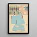 Moyo bijutsu benran Pl27 - Hironobu Asai — framed artwork on a wall