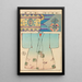 Moyo bijutsu benran Pl32 - Hironobu Asai — framed artwork on a wall