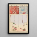 Moyo bijutsu benran Pl35 - Hironobu Asai — framed artwork on a wall