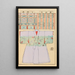 Moyo bijutsu benran Pl38 - Hironobu Asai — framed artwork on a wall