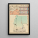 Moyo bijutsu benran Pl39 - Hironobu Asai — framed artwork on a wall