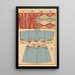 Moyo bijutsu benran Pl42 - Hironobu Asai — framed artwork on a wall