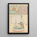 Moyo bijutsu benran Pl45 - Hironobu Asai — framed artwork on a wall