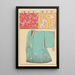 Moyo bijutsu benran Pl47 - Hironobu Asai — framed artwork on a wall