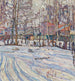 Winter Painting - Abraham Manievich — artwork view